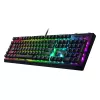Razer BlackWidow V4 X mechaninė žaidimų klaviatūra, geltoni jungikliai, JAV išdėstymas, laidas, juoda