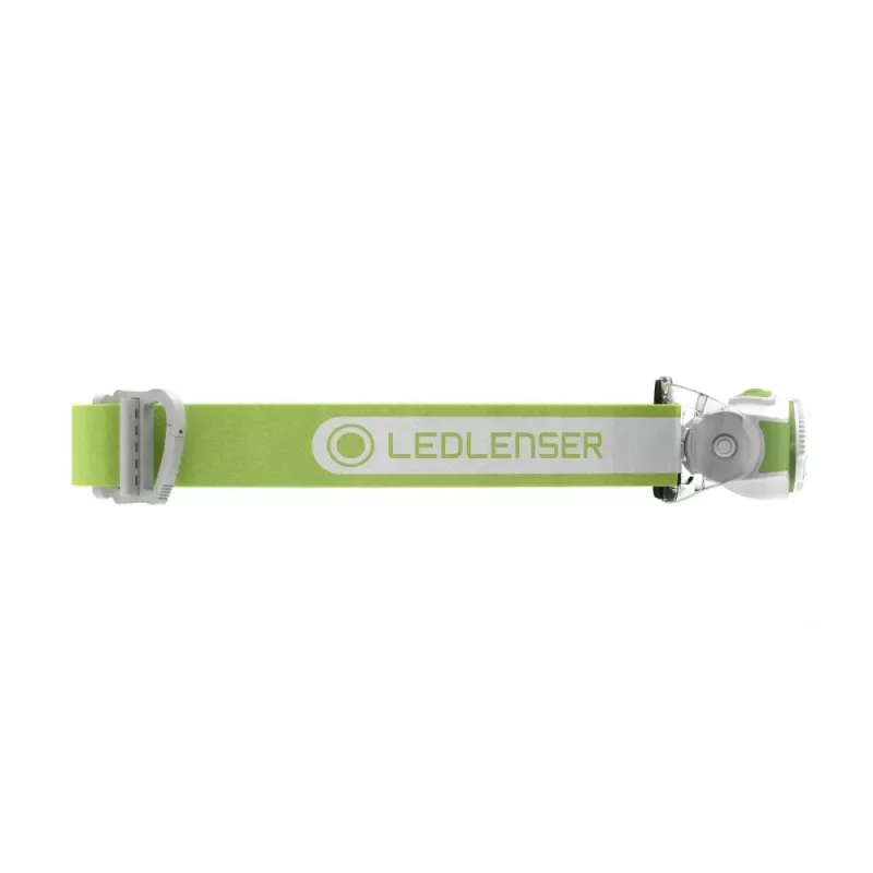 Ledlenser priekinė lemputė MH3 žalia/balta