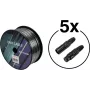 DMX kabelio rinkinys EUROLITE 20000429 — 2×0,22 mm² laidininkai, 100 m ritė