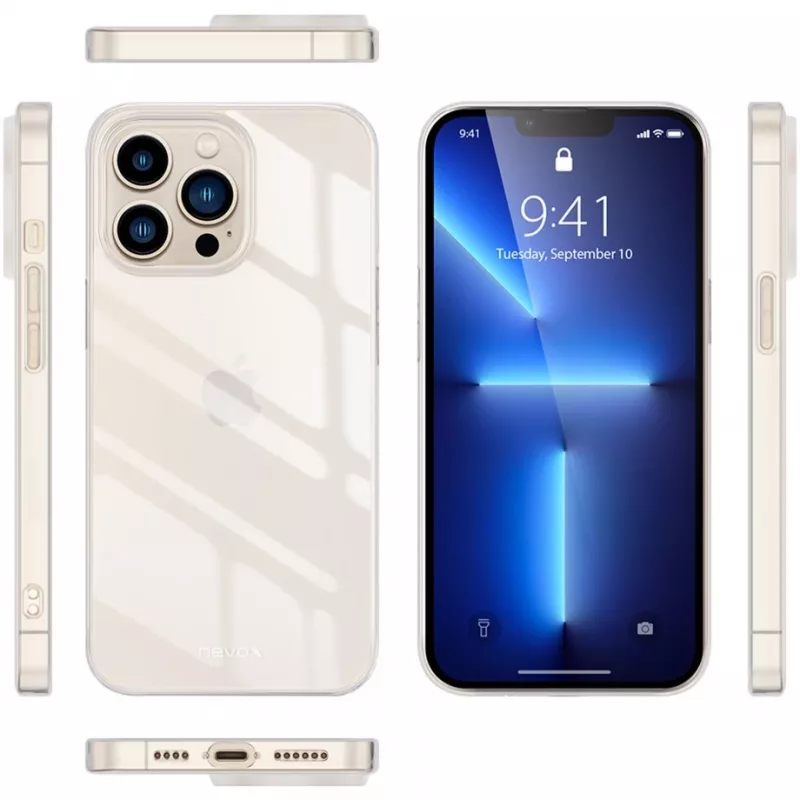 StyleShell Flex, Telefono dėklas permatomas, iPhone 16 Pro Max