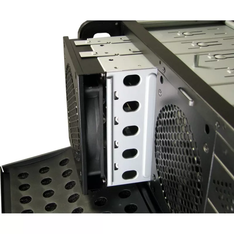 Serverio korpusas Inter-Tech IPC 4U-4129L Rack sidabrinis