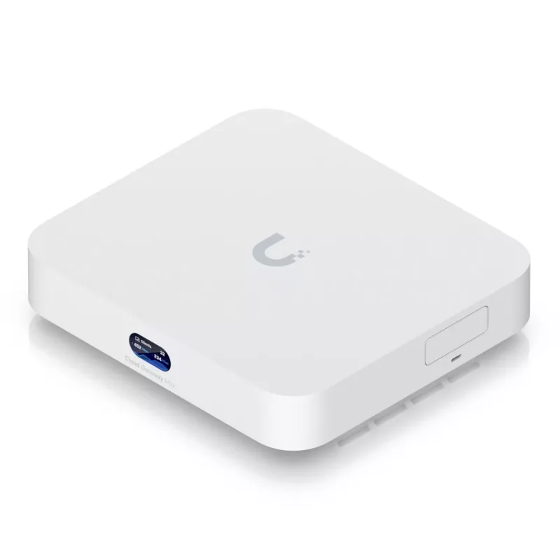 Ubiquiti UCG-MAX-EU valdiklis, šliuzas, 512 GB NVMe SSD, 4x 2,5G LAN, 1x 2,5G WAN