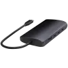 Satechi USB-C Multiport Adapter ST-P8KED – 6 prievadų, palaiko 8K raišką