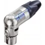 Neutrik NC5FRX XLR lizdas, kampuotas, 5 polių, sidabrinis