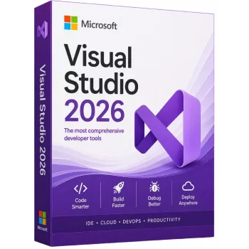 Visual Studio 2026 Professional licencija programuotojams