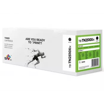 Kasetė su toneriu Brother TN2510XL TB-TN2510XN BK 100% nauja