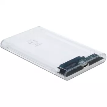 Išorinis HDD/SSD dėklas DeLOCK 42617, permatomas, USB Type-C, 10 Gbps
