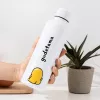 Paladone Gudetama metalinis vandens butelis – izoliuotas nerūdijančio plieno butelis su personažo dizainu