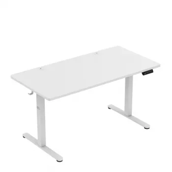 Ergonomiškas stalas mark adler Leader 7.3 White – reguliuojamas aukštis, balta spalva