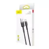 Baseus Cafule 2.4A 1m Micro USB laidas (pilka/juoda)