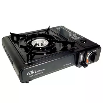 ELICO BDZ-155B Nešiojama kempingo dujinė viryklė 2,2 kW, su pjezo uždegimu