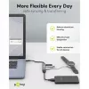 Goobay Slim 4 prievadų USB-Hub, USB-C™ į USB-C™/USB-A, USB 3.2 (74459)