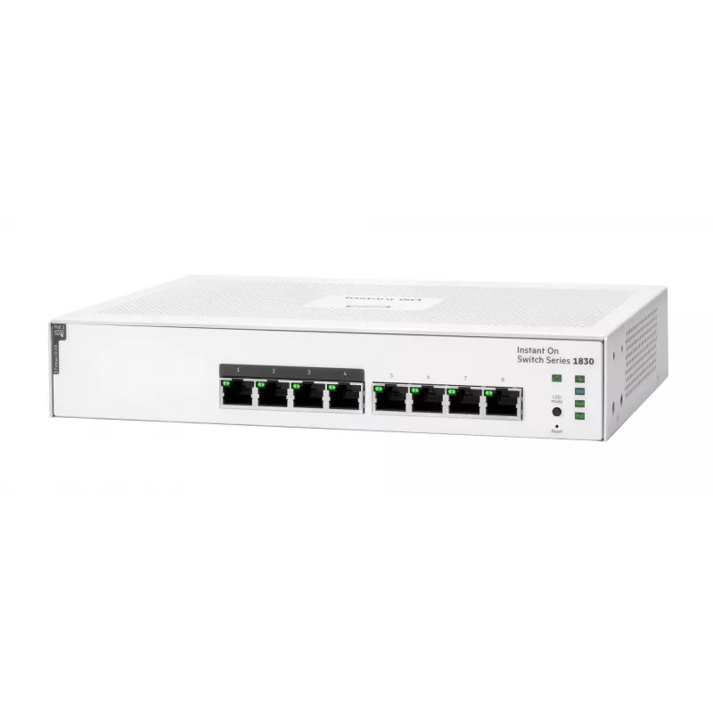 HPE Aruba Networking Instant On 1830 8G 4P PoE+ 65W valdomas jungiklis