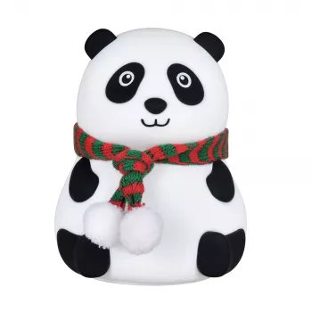 Nešiojamas LED stalinis šviestuvas Tellur Panda TLL441181, baterijomis maitinama naktinė lemputė