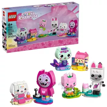 LEGO GABBY’S DOLLHOUSE 11215 Gabby's iš plytelių sukurti kačių draugai
