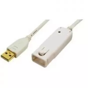 LogiLink USB 2.0 ilginimo kabelis, 12,0 m, USB-A kištukas į USB-A lizdą, prailginimui (UA0092)