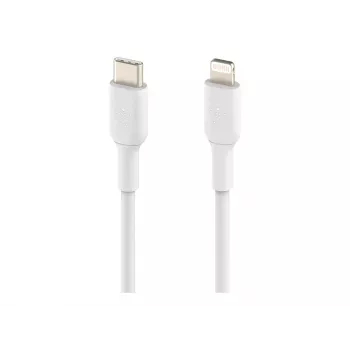 Kabelis Belkin BoostCharge USB-C / Lightning 2 m baltas