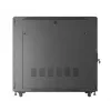 19 colių stelažo spinta LANBERG FF01-6222-23B 22U 600x1200 mm juoda su perforuotomis durelėmis