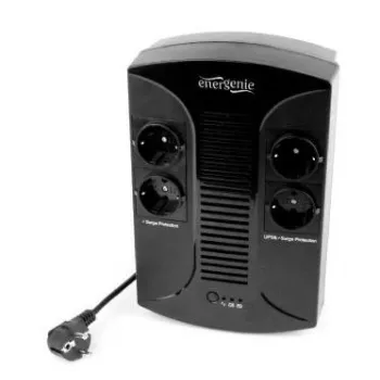 Nepertraukiamo maitinimo šaltinis EnerGenie EG-UPS-001 linijinis-interaktyvus 0,65 kVA 390 W 4 AC lizdai