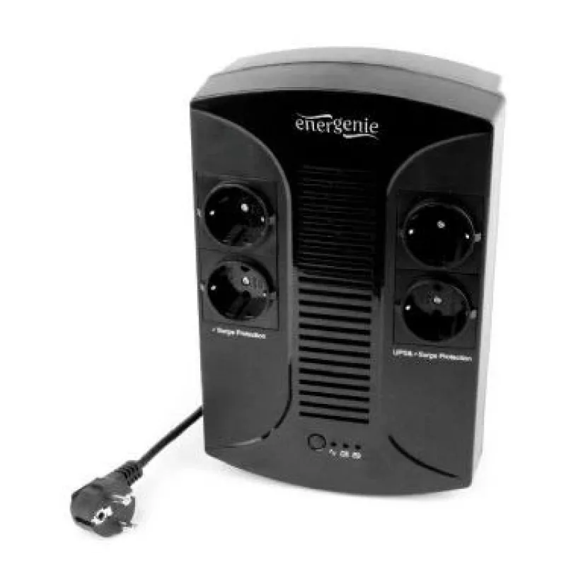 Nepertraukiamo maitinimo šaltinis EnerGenie EG-UPS-001 linijinis-interaktyvus 0,65 kVA 390 W 4 AC lizdai