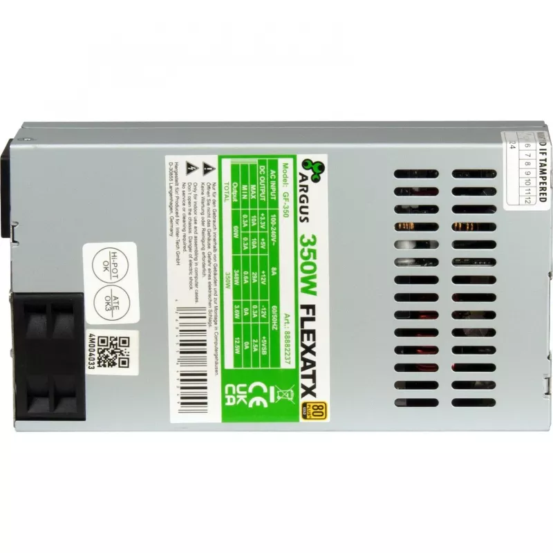 Inter-Tech GF-350 BULK maitinimo blokas 350W Flex ATX
