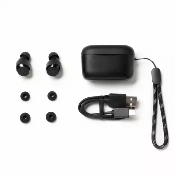 Belaidės ausinės į ausis Anker A25i — Bluetooth, juodos