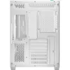 Korpusas DeepCool CG530 WH Midi Tower – ATX/Micro ATX/ITX, grūdintas stiklas, 2×3,5 col. + 3×2,5 col. vietos, palaiko iki 410 mm GPU