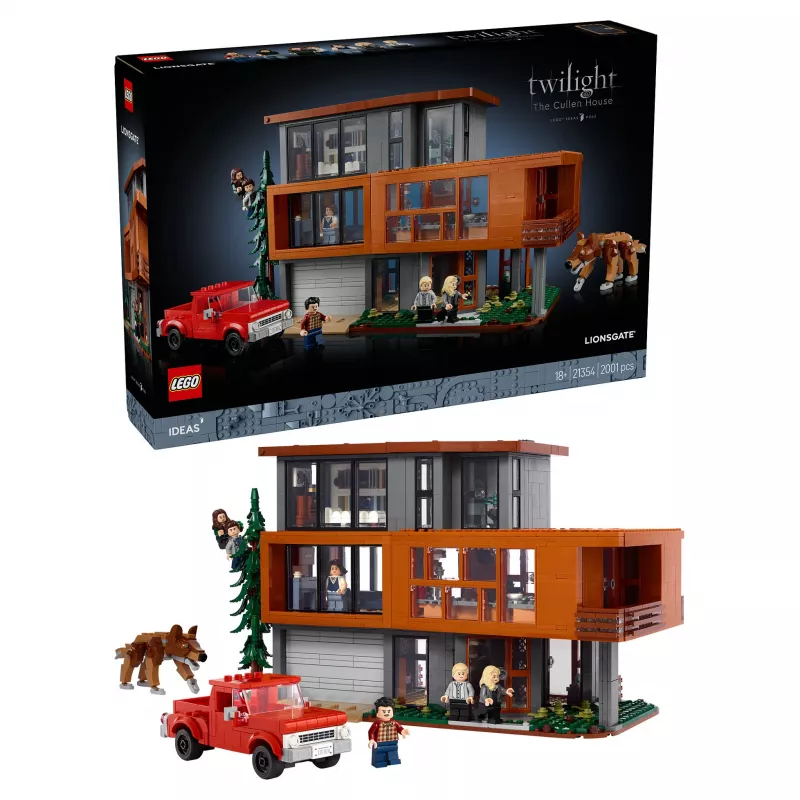 LEGO Cullen House 21354 Ideas modelis — daugiau nei 1000 dalių modulinis pastatas