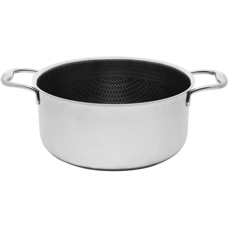 Puodas Kohersen Black Cube 24 cm su dangčiu