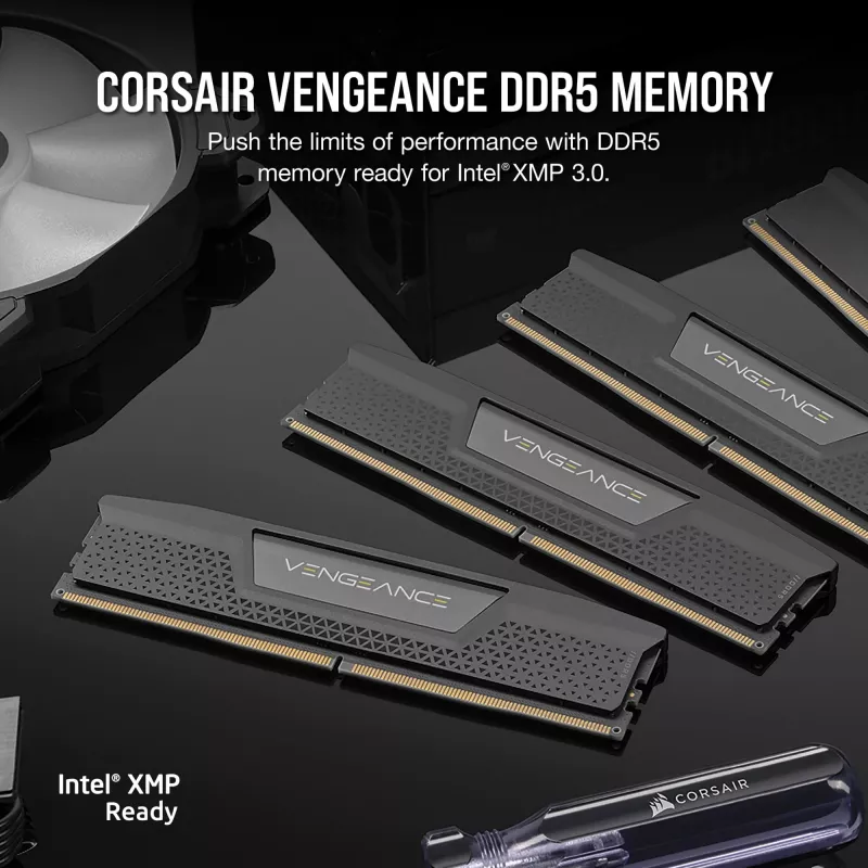 VENGEANCE® 48 GB (2×24 GB) DDR5 DRAM 7000 MT/s CL36 atminties rinkinys