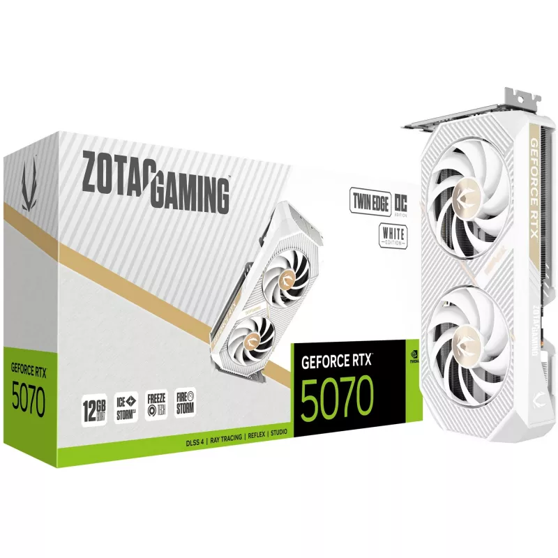 Vaizdo plokštė Zotac GAMING GeForce RTX 5070 Twin Edge OC 12GB GDDR7