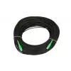 Extralink Patchcord SC/APC-SC/APC Round drop Vienmodis Simplex G.657A2 70m