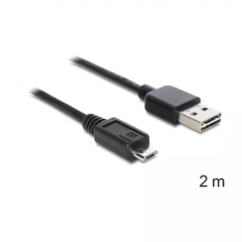 USB laidas DeLOCK EASY-USB 2.0-A Micro-B 2m