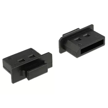 DeLOCK 64025 DisplayPort apsauginis kištukas juodas (10 vnt.)