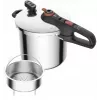 Slėginis puodas Tefal Secure 8 L – 8 litrų talpos greitpuodis su saugos dangčiu