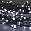 LED girlianda Extralink 200 lempučių šalta balta, skersmuo 3+ mm, ilgis 16 m