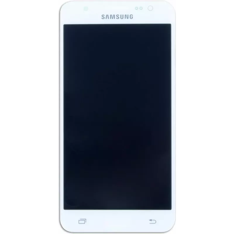 Priekinis LCD ekrano modulis Samsung J5 SM-J500F baltas