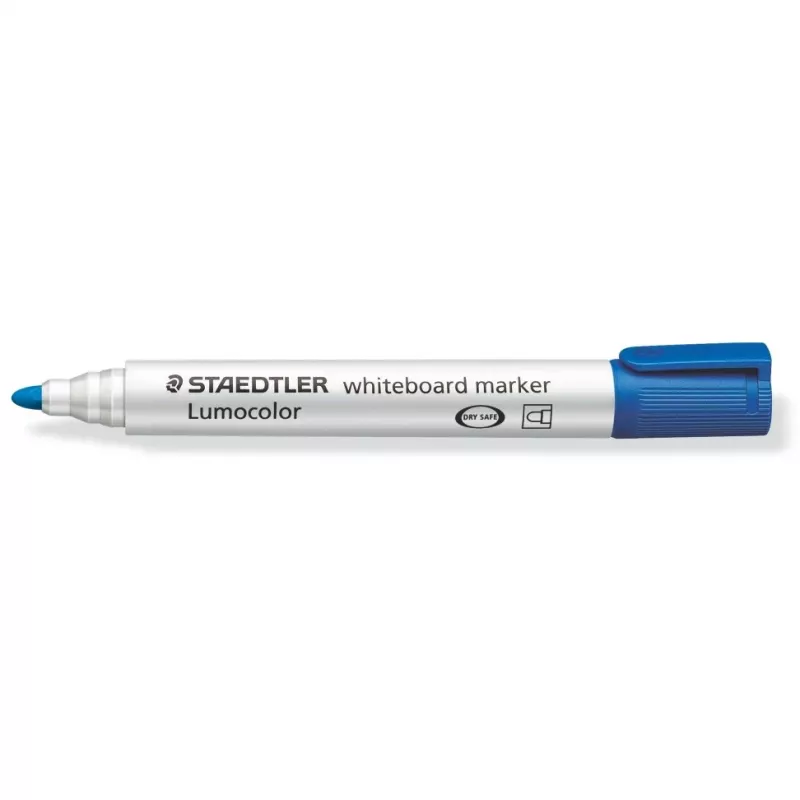 Markeris Staedtler Lumocolor 351 WP4 su kulka antgaliu juoda mėlyna žalia raudona (4 vnt.)