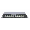 Extralink PoE Switch KRATOS 7x Gigabit PoE, 1x Uplink RJ45, maitinimo adapteris 24V 2.5A, 60W