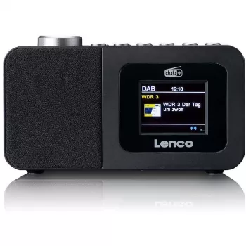 Stalinis radijo imtuvas Lenco CR-625BK – FM/AM priėmimas su Bluetooth, juodas