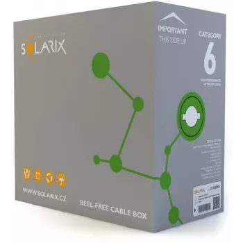 Soliarix CAT6 UTP PVC Eca montavimo kabelis 305m