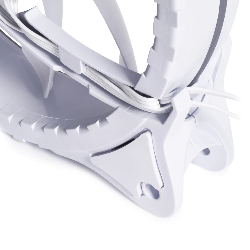 Alphacool Rise Aurora 120mm ARGB korpuso ventiliatorius - baltas