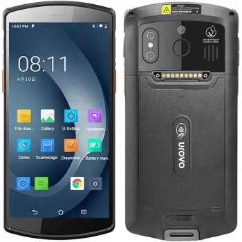 Urovo DT50S – 5,7 colų ekranas, Android 11 GMS+AER, 2D skaitytuvas, 4GB/64GB, aštuonių branduolių procesorius