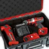 Įrankių dėklas Einhell E-Case S-F juodas raudonas