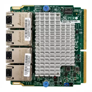Super Micro AOC-MTG-i4S tinklo adapteris – 10 Gigabit SFP+ x 4 (AOC-MTG-I4S-O)