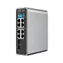 Valdomas L2 Gigabit Ethernet (10/100/1000) PoE komutatorius Ruijie Networks RG-NIS2100, juodas, nerūdijantis plienas