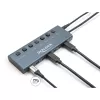DeLOCK 63410 USB 3.2 Gen 1 Type-C USB centras 5000 Mbit/s mėlynas