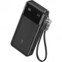 PowerBank su USB-C laidu 20000 mAh 30W Juoda
