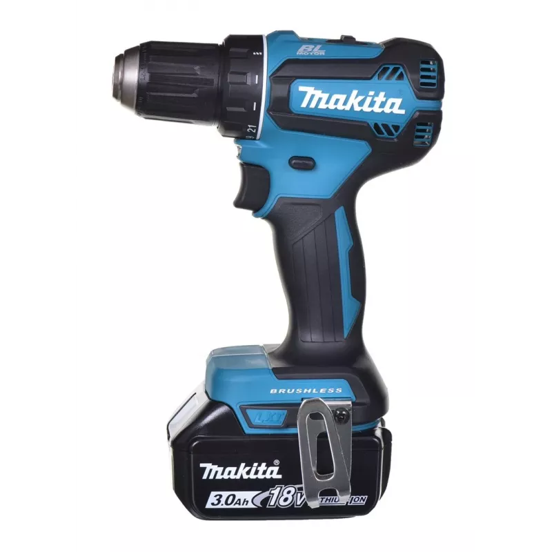 Gręžtuvas MAKITA DDF485RF3J 3x 18V 3Ah