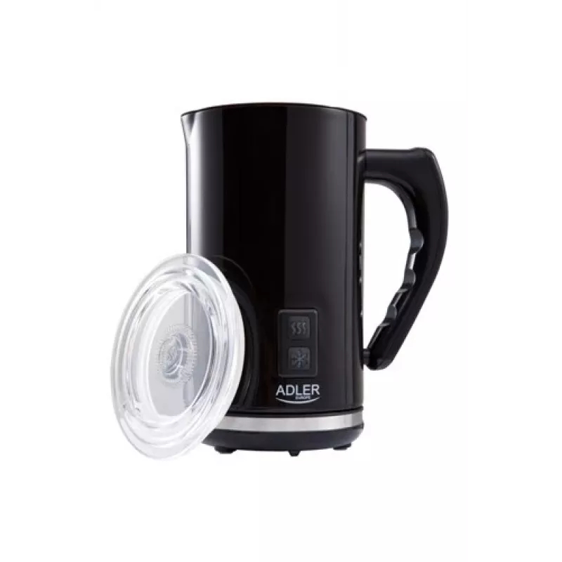 Pieno putotojas/šildytuvas Adler AD 4478 – nerūdijančio plieno dubuo, 240 ml, 500 W, karštas ir šaltas